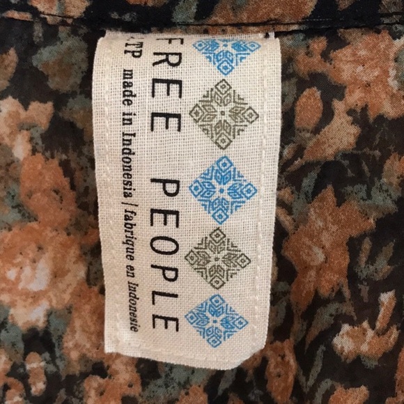 * Sold * Free people blouse - Picture 2 of 4